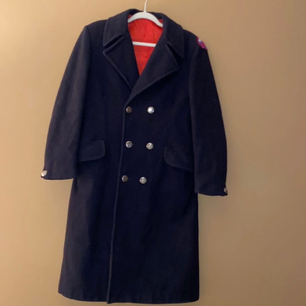 Gorgeous Vintage Wool Peacoat-Double Breasted-Reliable Clothing of Canada